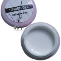 Гель фарба павутинка Nail Apex spider gel 5 мл, Біла